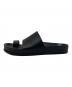 JIL SANDER (ジルサンダー) THUMBトングサンダル ブラック サイズ:36：22000円