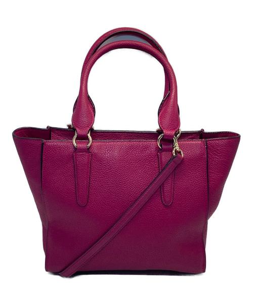 COACH（コーチ）COACH (コーチ) 2WAYバッグ ピンクの古着・服飾アイテム