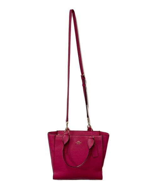 COACH（コーチ）COACH (コーチ) 2WAYバッグ ピンクの古着・服飾アイテム