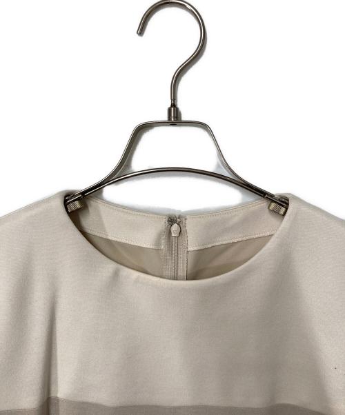 Leilian（レリアン）Leilian (レリアン) カットソーワンピース ベージュ サイズ:9の古着・服飾アイテム