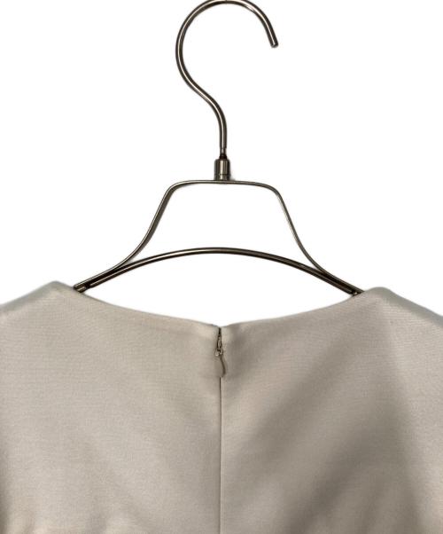 Leilian（レリアン）Leilian (レリアン) カットソーワンピース ベージュ サイズ:9の古着・服飾アイテム
