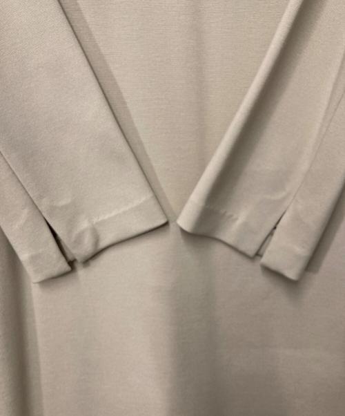 Leilian（レリアン）Leilian (レリアン) カットソーワンピース ベージュ サイズ:9の古着・服飾アイテム