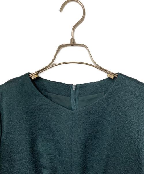 Leilian（レリアン）Leilian (レリアン) ブラウスワンピース グリーン サイズ:SIZE 7の古着・服飾アイテム