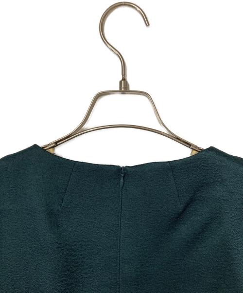 Leilian（レリアン）Leilian (レリアン) ブラウスワンピース グリーン サイズ:SIZE 7の古着・服飾アイテム