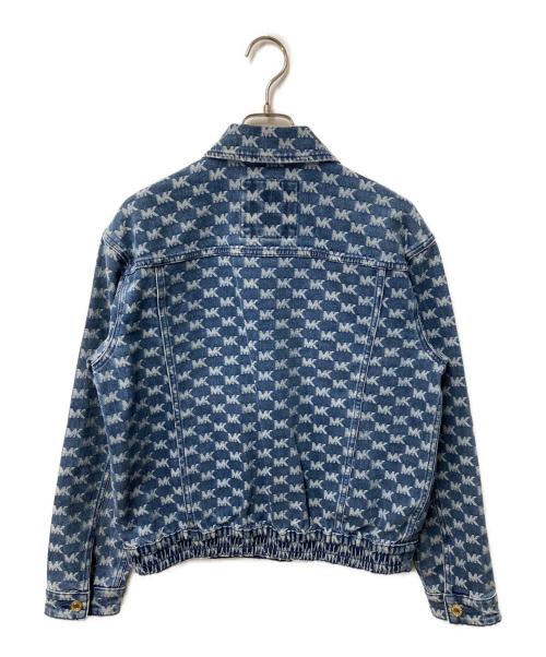 MICHAEL KORS（マイケルコース）MICHAEL KORS (マイケルコース) ジャガードデニムジャケット インディゴ サイズ:Sの古着・服飾アイテム