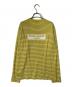STONE ISLAND (ストーンアイランド) MARINA プリント ボーダーカットソー イエロー サイズ:M：15000円