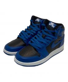NIKE（ナイキ）の古着「GS Air Jordan 1 Retro High OG "Dark Marina Blue"」｜ブラック×ブルー