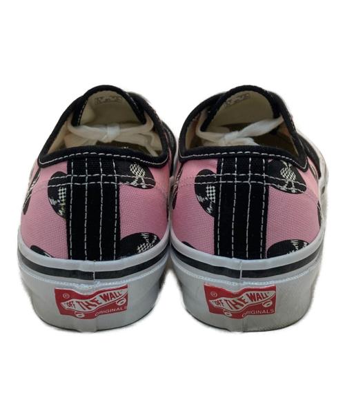 VANS（ヴァンズ）VANS (ヴァンズ) WACKO MARIA (ワコマリア) ローカットスニーカー ブラック×ピンク サイズ:24.5㎝の古着・服飾アイテム
