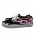 VANS (ヴァンズ) WACKO MARIA (ワコマリア) ローカットスニーカー ブラック×ピンク サイズ:24.5㎝：5000円