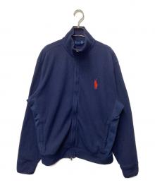 POLO GOLF（ポロ ゴルフ）の古着「ポニー刺繍フリースジャケット」｜ネイビー
