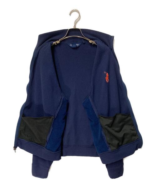 POLO GOLF（ポロ ゴルフ）POLO GOLF (ポロ ゴルフ) ポニー刺繍フリースジャケット ネイビー サイズ:LLの古着・服飾アイテム
