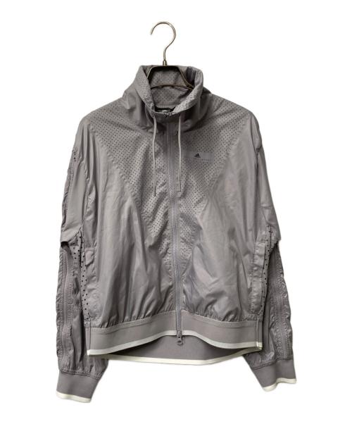 adidas（アディダス）adidas (アディダス) STELLA McCARTNEY (ステラマッカートニー) トラックジャケット グレー サイズ:Lの古着・服飾アイテム