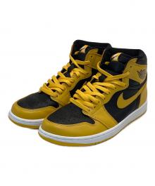 NIKE（ナイキ）の古着「Air Jordan 1 High OG "Pollen"」｜ブラック×イエロー