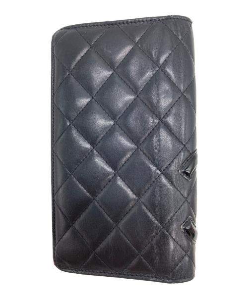 CHANEL（シャネル）CHANEL (シャネル) 長財布 ブラックの古着・服飾アイテム