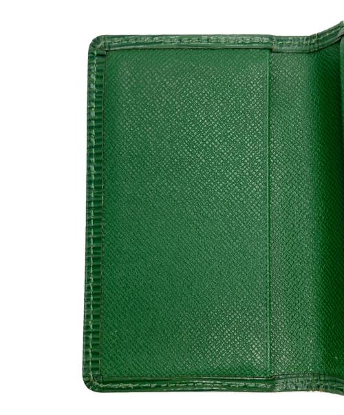 LOUIS VUITTON（ルイ ヴィトン）LOUIS VUITTON (ルイ ヴィトン) カードケース グリーンの古着・服飾アイテム