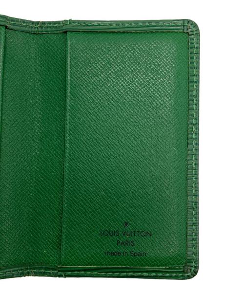 LOUIS VUITTON（ルイ ヴィトン）LOUIS VUITTON (ルイ ヴィトン) カードケース グリーンの古着・服飾アイテム
