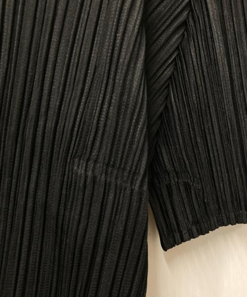 PLEATS PLEASE（プリーツプリーズ）PLEATS PLEASE (プリーツプリーズ) プリーツカットソー ブラック サイズ:3の古着・服飾アイテム