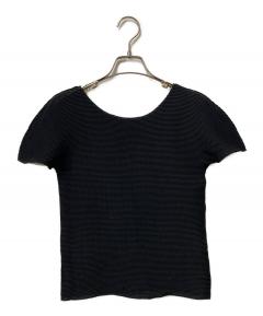中古・古着通販】me ISSEY MIYAKE (ミーイッセイ ミヤケ) 半袖プリーツ