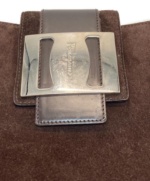 Salvatore Ferragamo（サルヴァトーレ フェラガモ）Salvatore Ferragamo (サルヴァトーレ フェラガモ) ワンショルダーバッグ ブラウンの古着・服飾アイテム