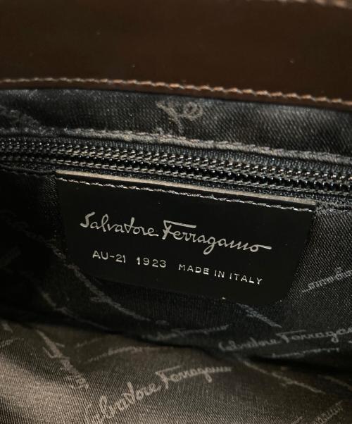 Salvatore Ferragamo（サルヴァトーレ フェラガモ）Salvatore Ferragamo (サルヴァトーレ フェラガモ) ワンショルダーバッグ ブラウンの古着・服飾アイテム