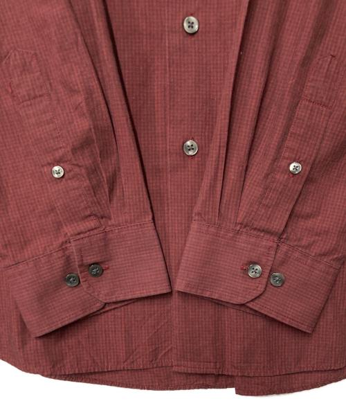 RALPH LAUREN（ラルフローレン）RALPH LAUREN (ラルフローレン) ポニー刺繍チェックシャツ レッド サイズ:Ｍの古着・服飾アイテム