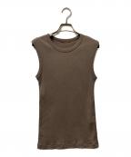 DEUXIEME CLASSEドゥーズィエム クラス）の古着「dignity sleeveless」｜グレージュ