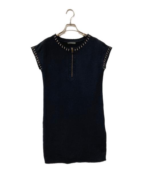 DIESEL（ディーゼル）DIESEL (ディーゼル) ノースリーブワンピース ブラック サイズ:Sの古着・服飾アイテム