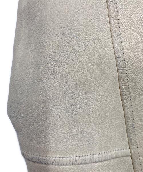 NIKE（ナイキ）NIKE (ナイキ) AIR JORDAN VARSITY JACKET ブラック×ベージュ サイズ:Lの古着・服飾アイテム