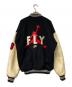 NIKE (ナイキ) AIR JORDAN VARSITY JACKET ブラック×ベージュ サイズ:L：17000円