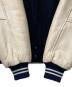 中古・古着 NIKE (ナイキ) AIR JORDAN VARSITY JACKET ブラック×ベージュ サイズ:L：17000円