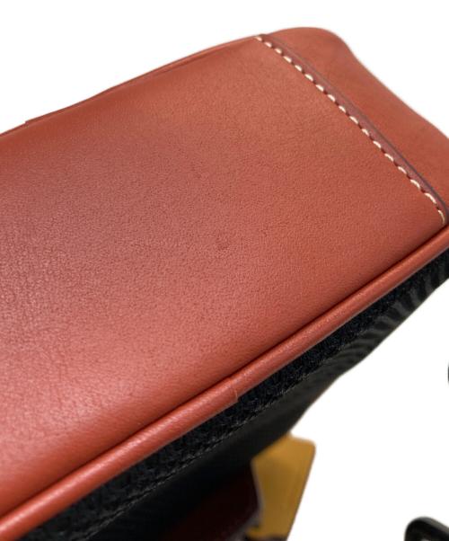 COACH（コーチ）COACH (コーチ) PEANUTS (ピーナッツ) ラック パック 14・シグネチャー・スヌーピー ウッドストック ブラウンの古着・服飾アイテム