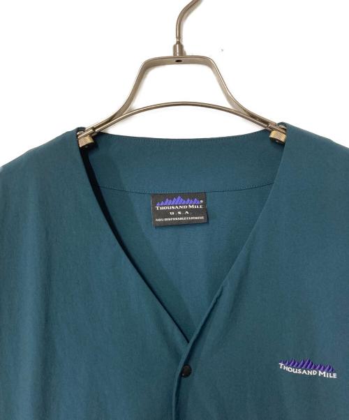 Thousand Mile（サウザンドマイル）Thousand Mile (サウザンドマイル) カーディガンセットアップ グリーン サイズ:Ｍの古着・服飾アイテム