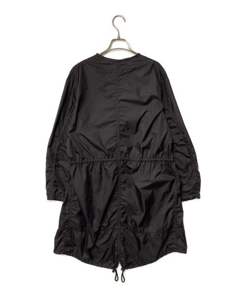 COMME des GARCONS（コムデギャルソン）COMME des GARCONS (コムデギャルソン) ナイロンノーカラーコート ブラック サイズ:Sの古着・服飾アイテム