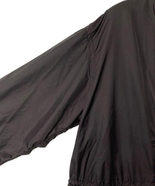 COMME des GARCONS（コムデギャルソン）COMME des GARCONS (コムデギャルソン) ナイロンノーカラーコート ブラック サイズ:Sの古着・服飾アイテム