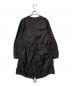 COMME des GARCONS (コムデギャルソン) ナイロンノーカラーコート ブラック サイズ:S：15000円