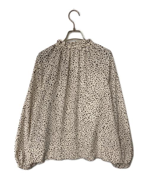 martinique（マルティニーク）martinique (マルティニーク) martinique 総柄ブラウス ベージュ ベージュ サイズ:FREEの古着・服飾アイテム