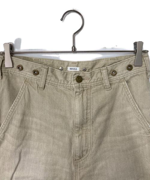 BRILL（ブリル）BRILL (ブリル) ペインターパンツ ベージュ サイズ:34の古着・服飾アイテム