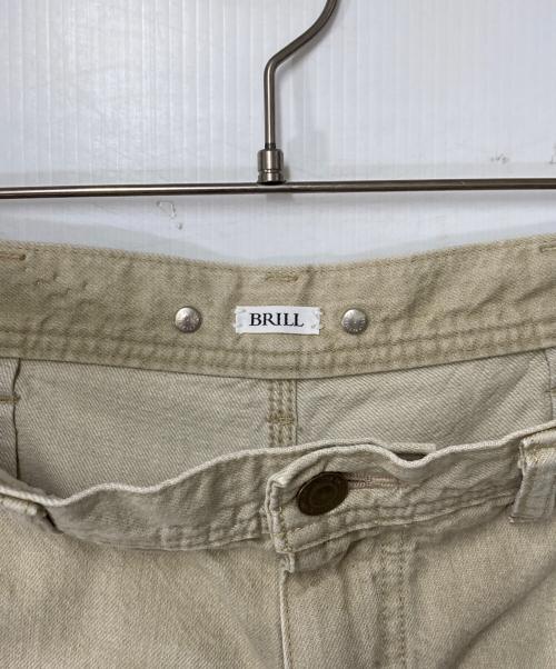 BRILL（ブリル）BRILL (ブリル) ペインターパンツ ベージュ サイズ:34の古着・服飾アイテム