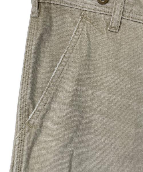 BRILL（ブリル）BRILL (ブリル) ペインターパンツ ベージュ サイズ:34の古着・服飾アイテム