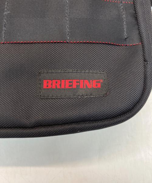 BRIEFING（ブリーフィング）BRIEFING (ブリーフィング) ZIP LINER MOD ショルダーバッグ ブラックの古着・服飾アイテム