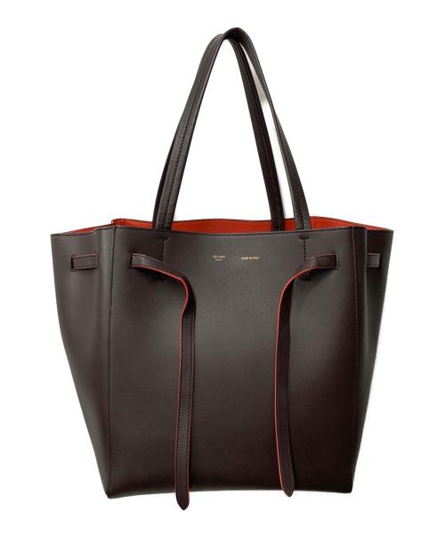 CELINE（セリーヌ）CELINE (セリーヌ) カバファントム スモールトートバッグ ブラウンの古着・服飾アイテム