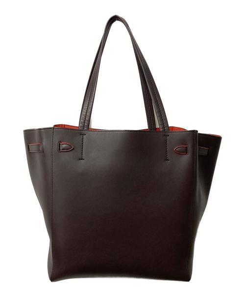 CELINE（セリーヌ）CELINE (セリーヌ) カバファントム スモールトートバッグ ブラウンの古着・服飾アイテム