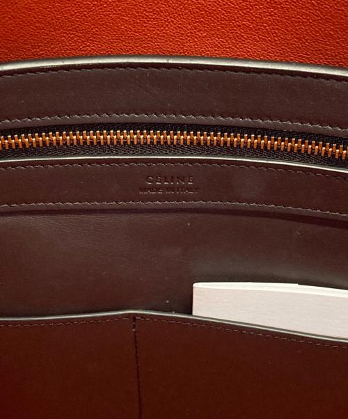 CELINE（セリーヌ）CELINE (セリーヌ) カバファントム スモールトートバッグ ブラウンの古着・服飾アイテム