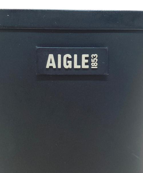 AIGLE（エーグル）AIGLE (エーグル) モンソーラバーブーツ ブラック サイズ:36の古着・服飾アイテム