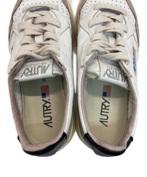 AUTRY（オートリー）AUTRY (オートリー) MEDALIST ローカットスニーカー ホワイト サイズ:36の古着・服飾アイテム