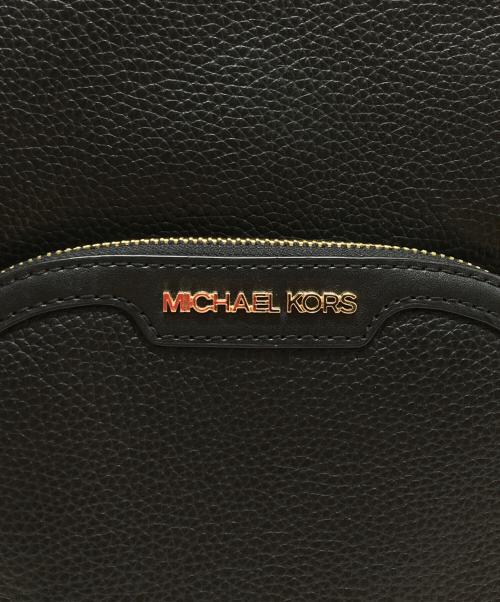 MICHAEL KORS（マイケルコース）MICHAEL KORS (マイケルコース) ロゴミニリュック ブラックの古着・服飾アイテム