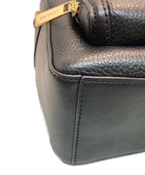 MICHAEL KORS（マイケルコース）MICHAEL KORS (マイケルコース) ロゴミニリュック ブラックの古着・服飾アイテム