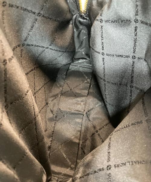 MICHAEL KORS（マイケルコース）MICHAEL KORS (マイケルコース) ロゴミニリュック ブラックの古着・服飾アイテム