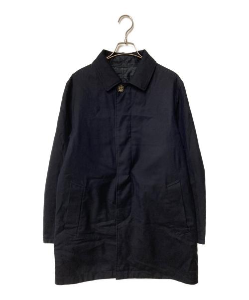 MACKINTOSH PHILOSOPHY（マッキントッシュ フィロソフィー）MACKINTOSH PHILOSOPHY (マッキントッシュ フィロソフィー) ステンカラーコート ネイビー サイズ:38の古着・服飾アイテム