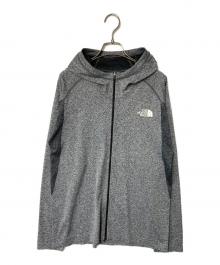 THE NORTH FACE（ザ ノース フェイス）の古着「チューブボディ フルジップフーディ」｜グレー